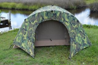 Stan US Marine Combat Infantry Tent Diamond Brand coyote-woodland dvouplášťový