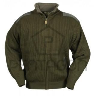 Svetr zimní pletený Hunter Jacket oliv Pentagon K08007-06