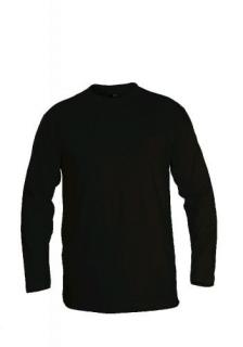 Tričko (triko) černé dlouhý rukáv
