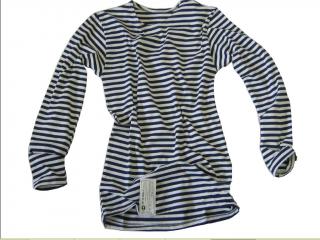 Triko zimní ruské námořnické dlouhý rukáv tmavě modré originál (Zimní námořnické tričko)