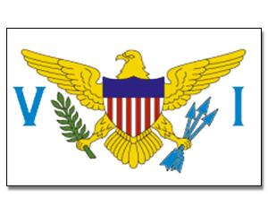Vlajka Americké Panenské ostrovy 90x150cm č.182 (Americké Panenské ostrovy státní vlajka)