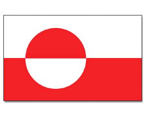 Vlajka Greenland 90x150cm č.208