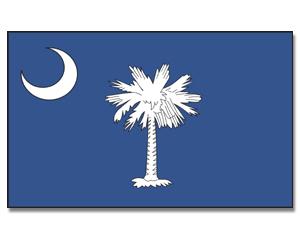 Vlajka Jižní Carolina 90x150cm č.176