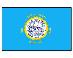 Vlajka Jižní Dakota 90x150cm č.177