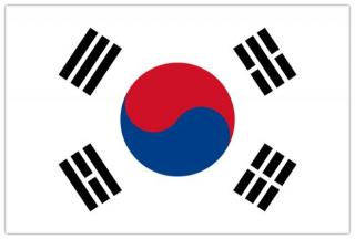 Vlajka Jižní Korea 90x150cm č.97