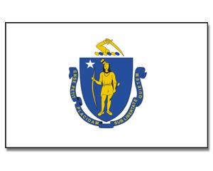 Vlajka Massachusetts 90x150cm č.154