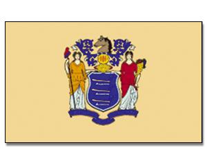 Vlajka New Jersey 90x150cm č.162