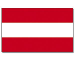 Vlajka Rakousko 90x150cm č.29 (Rakouská státní vlajka)