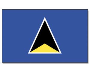 Vlajka Svatá Lucie (Saint Lucia) 90x150cm č.205 (Svatá Lucie (Saint Lucia) státní vlajka)