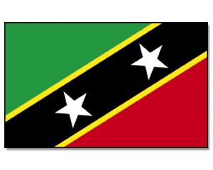 Vlajka Svatý Kryštof a Nevis (Saint Kitts and Nevis) 90x150cm č.204 (Svatý Kryštof a Nevis (Saint Kitts and Nevis) státní vlajka)