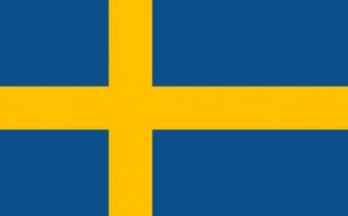 Vlajka Švédsko 90x150cm č.43 (Švédská státní vlajka)