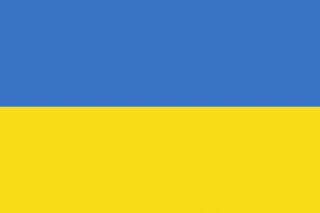 Vlajka Ukrajina 90x150cm č.62 (Ukrajinská státní vlajka (Vlajka Ukrajiny))