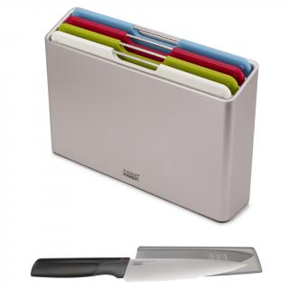 Prkénka se stojanem + kuchařský nůž  Folio Special Pack 98995