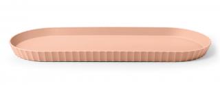 Servírovací tác oválný BLIM PLUS Minerva L VS6-335 Pink Sand, 50 cm