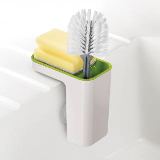 Stojánek na mycí prostředky SinkPod 85126, bílý-zelený