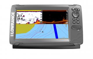 Lowrance - HOOK? 9 se sondou SplitShot