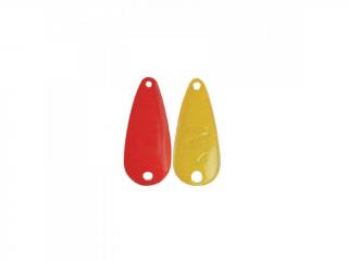 River2Sea - plandavka - TT Spoon 0,8g Barva: Red / Bright Yellow