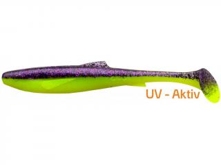 ZECK - gumová nástraha - DUDE 51 Barva: Purple Chartreuse