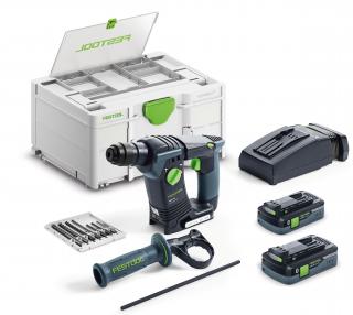 Festool Akumulátorové vrtací kladivo BHC 18 HPC 4,0 I-Plus 577602