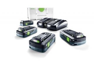 Festool Napájecí sada SYS 18V 4x4,0/TCL 6 DUO 577104