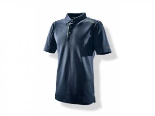 Festool Pánské tmavě modré triko s límečkem POL-FT1 XXXL 204001