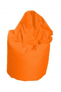 MM sedací vak hruška 140x80cm Crazy oranžová (oranžová 60012)