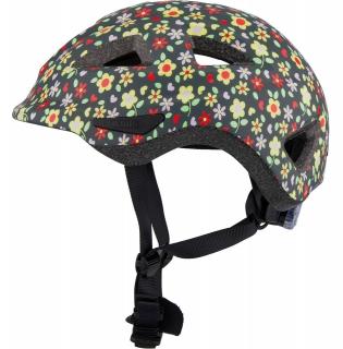 Helma Abus Anuky ACE 2.0 - retro flower M (51-55 cm) (vel. M (obvod hlavy 51 - 55 cm),  s blikačkou)