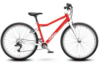 SEŘÍZENÉ + 98% SESTAVENÉ, Dětské kolo 26" Woom 6 - red (velikost 26´, pro děti od 9,5 let)
