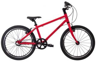 SEŘÍZENÉ + STOJÁNEK dárek! Lehké dětské kolo s ŘEMENEM Bungi Bungi Nexus 3, vel. 20" - červená (dětské kolo s řemenem!)