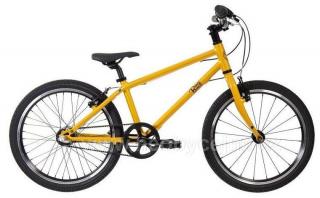 SEŘÍZENÉ + STOJÁNEK dárek! Lehké dětské kolo s ŘEMENEM Bungi Bungi Nexus 3, vel. 20" - žlutá (dětské kolo s řemenem!)