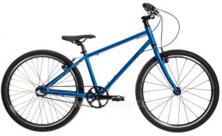 SEŘÍZENÉ + STOJÁNEK dárek! Lehké dětské kolo s ŘEMENEM Bungi Bungi Nexus 3, vel. 24" - modrá (dětské kolo s řemenem!)