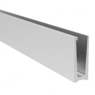 Hliníkový kotvící profil - vrchní kotvení - 1250mm, elox