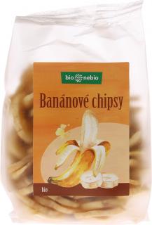 Bio Banánové chipsy 150g