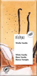 Bio bílá čokoláda s vanilkou 80g