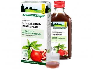 Bio čerstvá rostlinná šťáva Schoenenberger - Granátové jablíčko 200ml