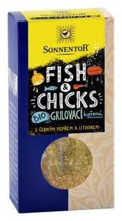 Bio Fish & Chicks - grilovací koření na ryby a kuře 55g