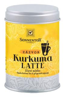 Bio Kurkuma Latte-zázvor 60g dózička (Pikantní kořeněná směs)