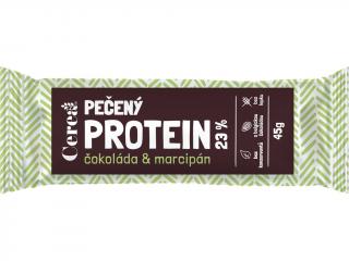 Bio proteinová tyčinka - čokoláda a marcipán 45g