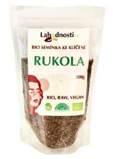 Bio rukola, semínka ke klíčení 200g DMT: 02.05.2024