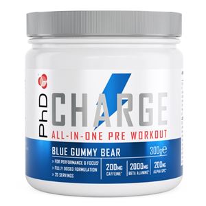 Charge Pre-Workout 300g blue gummy bear Varianta: grape candy
