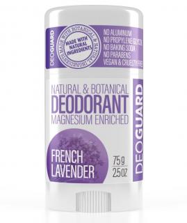 Deoguard Přírodní tuhý deodorant 65 g Vůně: Levandule