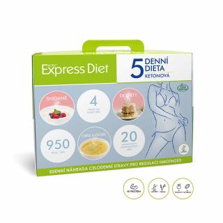 Express Diet - 5denní proteinová ketonová dieta na hubnutí 20×59 g