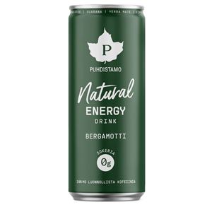 Natural Energy Drink 330ml bergamot (bergamotti) Varianta: Natural Energy Drink 330ml peach (Energetický nápoj -  broskev)