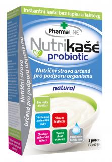 Nutrikaše probiotic natural 3x60g