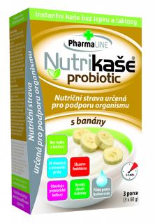 Nutrikaše probiotic s banány 3x60g