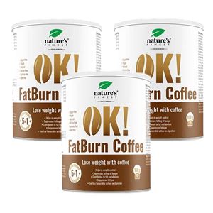 OK! Fat Burn Coffee 150g 2+1 ZDARMA