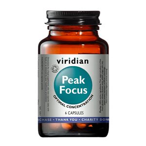 Peak Focus 6 kapslí Organic (kognitivní funkce)