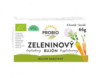 Probio Bio Bujón zeleninový - kostky 6 x 0,5 l 66g