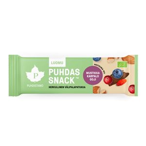 Puhdas Snack BIO 40g borůvka brusinka goji Varianta: raw kakao
