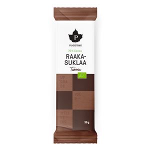 RAW Čokoláda BIO 36g hořká 70% kakaa (Tumma) Varianta: borůvka